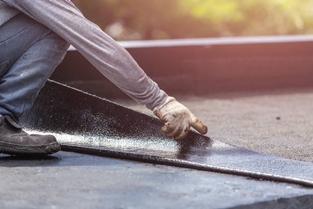 Professional Waterproofing technician working in Sobieski, WI